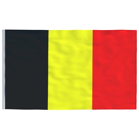 vidaXL Belgienflagge 90x150 cm 