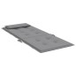 Hochlehner-Auflagen 6 Stk. Grau Oxford-Gewebe Hochlehner-Auflagen 6 Stk. Grau Oxford-Gewebe
