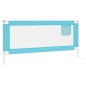 vidaXL Kleinkind-Bettschutzgitter Blau 200x25 cm Stoff vidaXL Kleinkind-Bettschutzgitter Blau 200x25 cm Stoff
