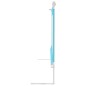 vidaXL Kleinkind-Bettschutzgitter Blau 200x25 cm Stoff vidaXL Kleinkind-Bettschutzgitter Blau 200x25 cm Stoff