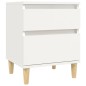 vidaXL Nachttische 2 Stk. Weiß 40x35x50 cm vidaXL Nachttische 2 Stk. Weiß 40x35x50 cm