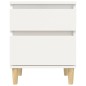 vidaXL Nachttische 2 Stk. Weiß 40x35x50 cm vidaXL Nachttische 2 Stk. Weiß 40x35x50 cm