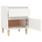 vidaXL Nachttische 2 Stk. Weiß 40x35x50 cm vidaXL Nachttische 2 Stk. Weiß 40x35x50 cm