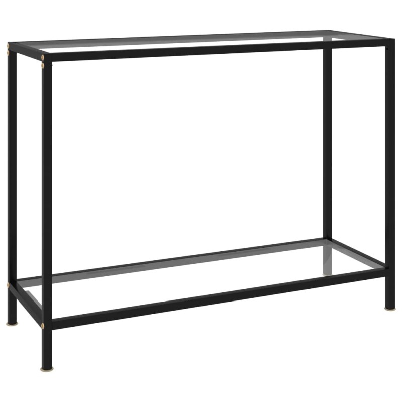 vidaXL Konsolentisch Transparent 100x35x75 cm Hartglas vidaXL Konsolentisch Transparent 100x35x75 cm Hartglas
