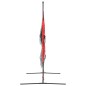 vidaXL Baseball-Netz Tragbar Schwarz und Rot 183x105x183 cm Polyester vidaXL Baseball-Netz Tragbar Schwarz und Rot 183x105x183 cm Polyester
