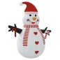 vidaXL Aufblasbarer Schneemann mit LEDs 300 cm vidaXL Aufblasbarer Schneemann mit LEDs 300 cm