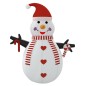 vidaXL Aufblasbarer Schneemann mit LEDs 300 cm vidaXL Aufblasbarer Schneemann mit LEDs 300 cm
