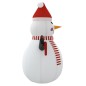 vidaXL Aufblasbarer Schneemann mit LEDs 300 cm vidaXL Aufblasbarer Schneemann mit LEDs 300 cm