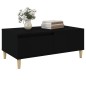 vidaXL Couchtisch Schwarz 90x50x36,5 cm Holzwerkstoff vidaXL Couchtisch Schwarz 90x50x36,5 cm Holzwerkstoff