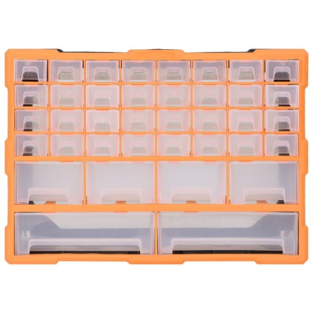 vidaXL Multi-Schubladen-Organizer mit 40 Schubladen 52x16x37,5 cm 