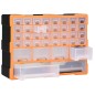 vidaXL Multi-Schubladen-Organizer mit 40 Schubladen 52x16x37,5 cm vidaXL Multi-Schubladen-Organizer mit 40 Schubladen 52x16x37,5 cm