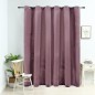 vidaXL Verdunkelungsvorhang mit Metallösen Samt Antik-Rosa 290x245 cm vidaXL Verdunkelungsvorhang mit Metallösen Samt Antik-Rosa 290x245 cm