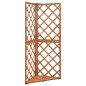 vidaXL Eckspalier 50x50x145 cm Massivholz Tanne vidaXL Eckspalier 50x50x145 cm Massivholz Tanne