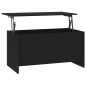 vidaXL Couchtisch Schwarz 102x55,5x52,5 cm Holzwerkstoff vidaXL Couchtisch Schwarz 102x55,5x52,5 cm Holzwerkstoff