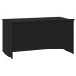 vidaXL Couchtisch Schwarz 102x55,5x52,5 cm Holzwerkstoff vidaXL Couchtisch Schwarz 102x55,5x52,5 cm Holzwerkstoff