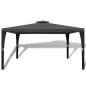 vidaXL Gartenpavillon mit Dach 3 x 4 m Dunkelgrau vidaXL Gartenpavillon mit Dach 3 x 4 m Dunkelgrau