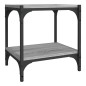 vidaXL TV-Schrank Grau Sonoma 40x33x41 cm Holzwerkstoff und Stahl vidaXL TV-Schrank Grau Sonoma 40x33x41 cm Holzwerkstoff und Stahl