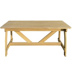 vidaXL Gartentisch 150 x 74 x 75 cm Imprägniertes Kiefernholz