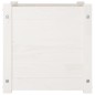 vidaXL Pflanzkübel 2 Stk. Weiß 40x40x40 cm Massivholz Kiefer vidaXL Pflanzkübel 2 Stk. Weiß 40x40x40 cm Massivholz Kiefer