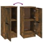 vidaXL Sideboard Räuchereiche 30x30x70 cm Holzwerkstoff vidaXL Sideboard Räuchereiche 30x30x70 cm Holzwerkstoff