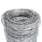 vidaXL Gartenzaun Verzinkter Stahl 50 m 150 cm Silbern vidaXL Gartenzaun Verzinkter Stahl 50 m 150 cm Silbern