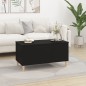 vidaXL Couchtisch Schwarz 90x44,5x45 cm Holzwerkstoff vidaXL Couchtisch Schwarz 90x44,5x45 cm Holzwerkstoff