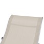 vidaXL Klappbare Sonnenliegen 2 Stk. Cremeweiß Textilene vidaXL Klappbare Sonnenliegen 2 Stk. Cremeweiß Textilene