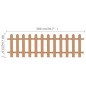 vidaXL Lattenzaun WPC 200x60 cm vidaXL Lattenzaun WPC 200x60 cm