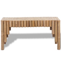 vidaXL Couchtisch Bambus 