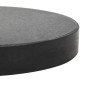 vidaXL Sonnenschirmständer Granit 20 kg Rund Schwarz vidaXL Sonnenschirmständer Granit 20 kg Rund Schwarz