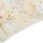 vidaXL Schafpelz Creme 70x100 cm