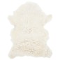 vidaXL Schafpelz Creme 70x100 cm