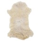 vidaXL Schafpelz Creme 70x100 cm
