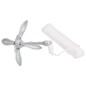 Klappanker mit Seil Silbern 4 kg Temperguss Klappanker mit Seil Silbern 4 kg Temperguss