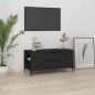 vidaXL TV-Schrank Schwarz 102x44,5x50 cm Holzwerkstoff vidaXL TV-Schrank Schwarz 102x44,5x50 cm Holzwerkstoff
