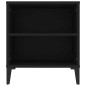 vidaXL TV-Schrank Schwarz 102x44,5x50 cm Holzwerkstoff vidaXL TV-Schrank Schwarz 102x44,5x50 cm Holzwerkstoff