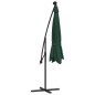 vidaXL Sonnenschirm Ampelschirm mit LED-Beleuchtung 300 cm Metallmast vidaXL Sonnenschirm Ampelschirm mit LED-Beleuchtung 300 cm Metallmast