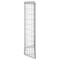 vidaXL Gabionen-Hochbeet Trapezform Verzinkter Stahl 80x20x100 cm vidaXL Gabionen-Hochbeet Trapezform Verzinkter Stahl 80x20x100 cm