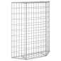 vidaXL Gabionen-Hochbeet Trapezform Verzinkter Stahl 80x20x100 cm vidaXL Gabionen-Hochbeet Trapezform Verzinkter Stahl 80x20x100 cm