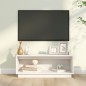 vidaXL TV-Schrank Weiß 90x35x35 cm Massivholz Kiefer vidaXL TV-Schrank Weiß 90x35x35 cm Massivholz Kiefer