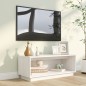 vidaXL TV-Schrank Weiß 90x35x35 cm Massivholz Kiefer vidaXL TV-Schrank Weiß 90x35x35 cm Massivholz Kiefer