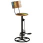 vidaXL Barhocker 2 Stk. Altholz Massiv vidaXL Barhocker 2 Stk. Altholz Massiv