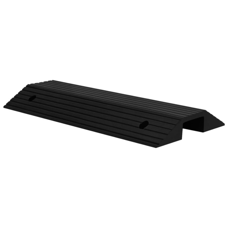 vidaXL Brückenschwellenrampe 80x40x8 cm Gummi vidaXL Brückenschwellenrampe 80x40x8 cm Gummi