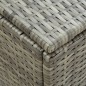 vidaXL Gartenbox Poly Rattan 180x90x70 cm Grau vidaXL Gartenbox Poly Rattan 180x90x70 cm Grau
