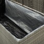 vidaXL Gartenbox Poly Rattan 180x90x70 cm Grau vidaXL Gartenbox Poly Rattan 180x90x70 cm Grau