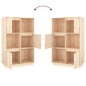 vidaXL Highboard 74x35x117 cm Massivholz Kiefer vidaXL Highboard 74x35x117 cm Massivholz Kiefer