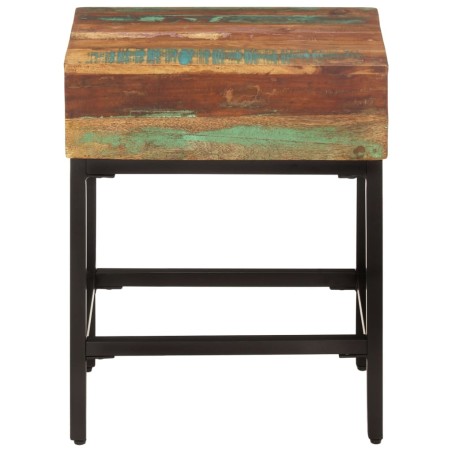 vidaXL Beistelltisch 40x30x51 cm Altholz Massiv