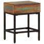 vidaXL Beistelltisch 40x30x51 cm Altholz Massiv vidaXL Beistelltisch 40x30x51 cm Altholz Massiv