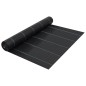 vidaXL Unkrautfolie Schwarz 1x100 m PP vidaXL Unkrautfolie Schwarz 1x100 m PP