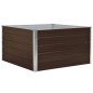 vidaXL Hochbeet 100 x 100 x 45 cm Verzinkter Stahl Braun vidaXL Hochbeet 100 x 100 x 45 cm Verzinkter Stahl Braun